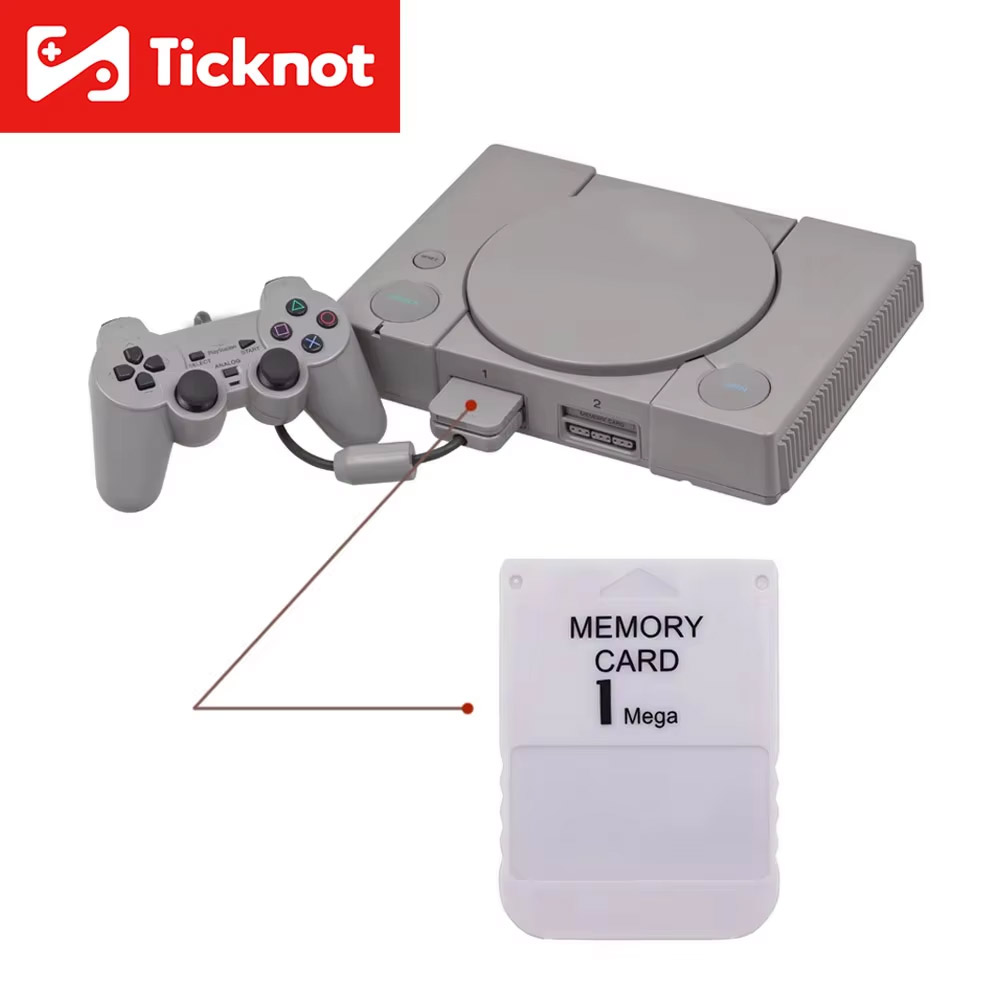 Memory Card Ps1 - Карта памяти TicKnot 1 МБ, 1