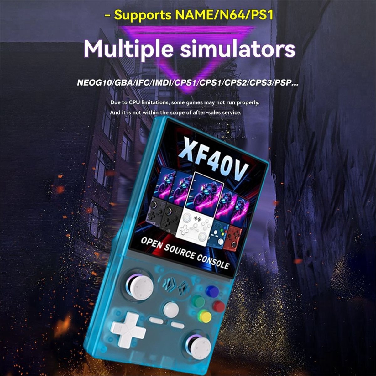 Retro Gaming Handheld Console - Портативная игровая консоль A86G NEW XF40V