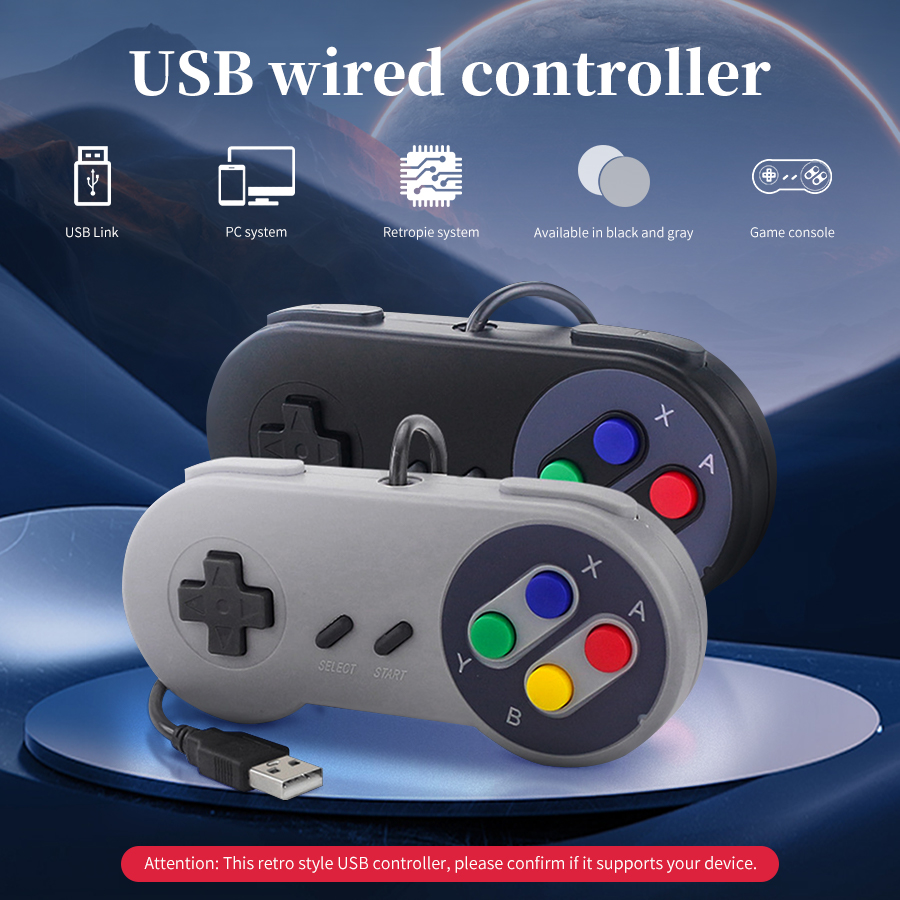 Raspberry Pi Retropie - USB-геймпад в ретро-стиле для ПК, NESPi,