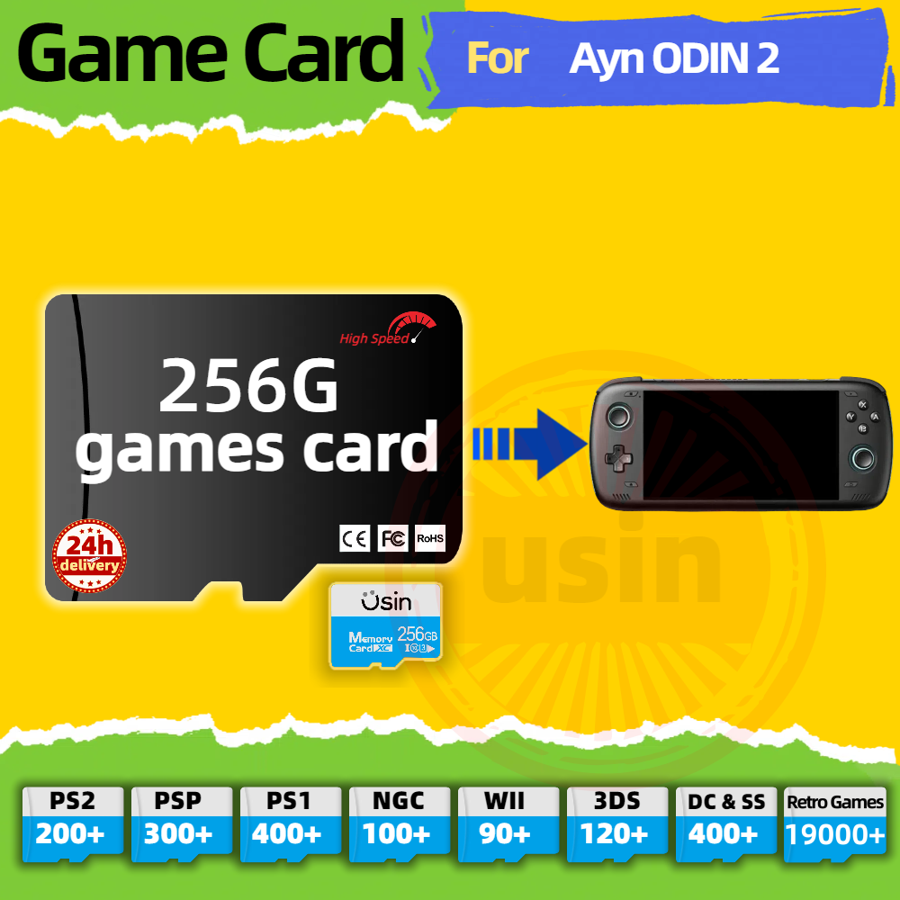 Retro Gaming Download - Игровая карта для Ayn Odin 2