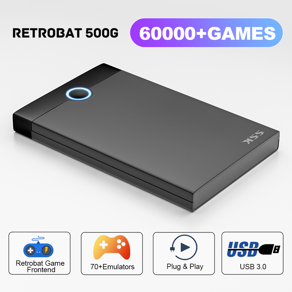 Retro Gaming Emulator Console - Игровой HDD KINHANK Super Console X