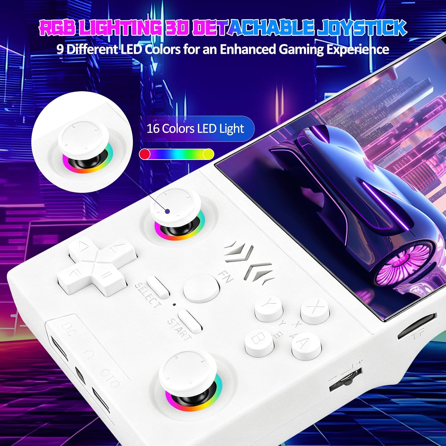 Портативная игровая консоль FL – обзор и цена Retro Gaming Handheld Console