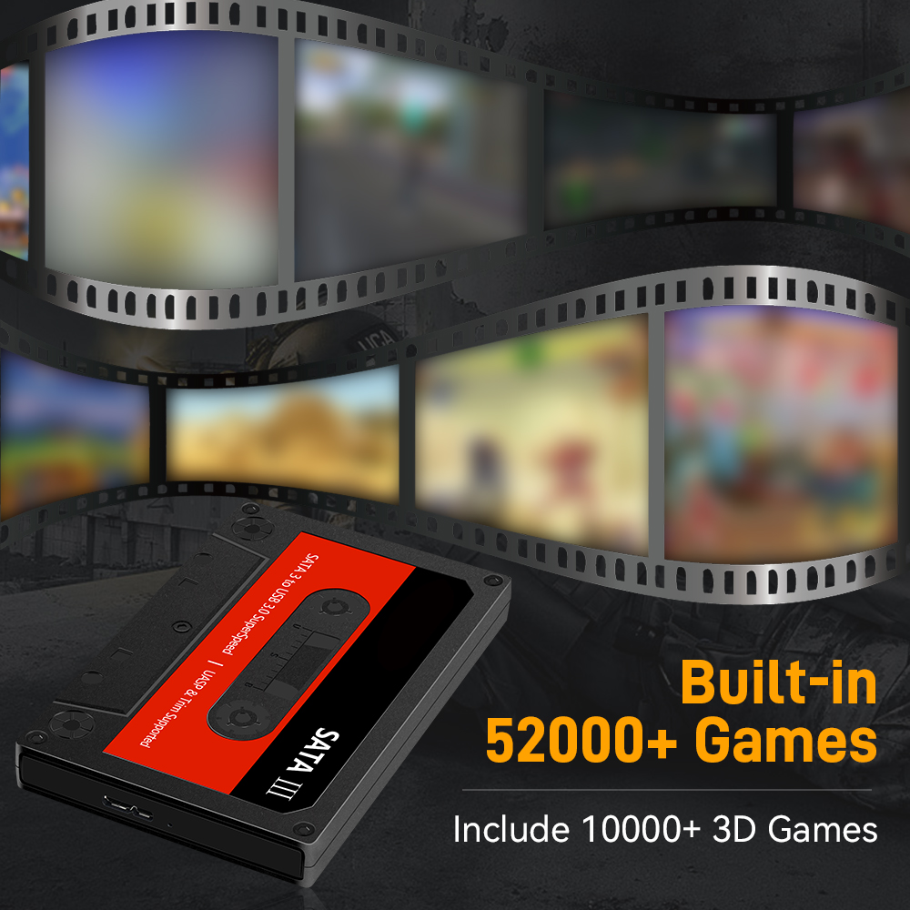 Эмулятор Batocera 500G/2T, игр – обзор и цена Retro Gaming Emulator Console