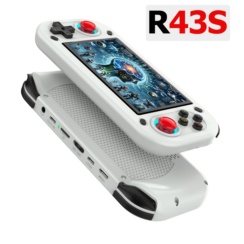 R43S Ретро портативная игровая – обзор и цена Retro Gaming Os