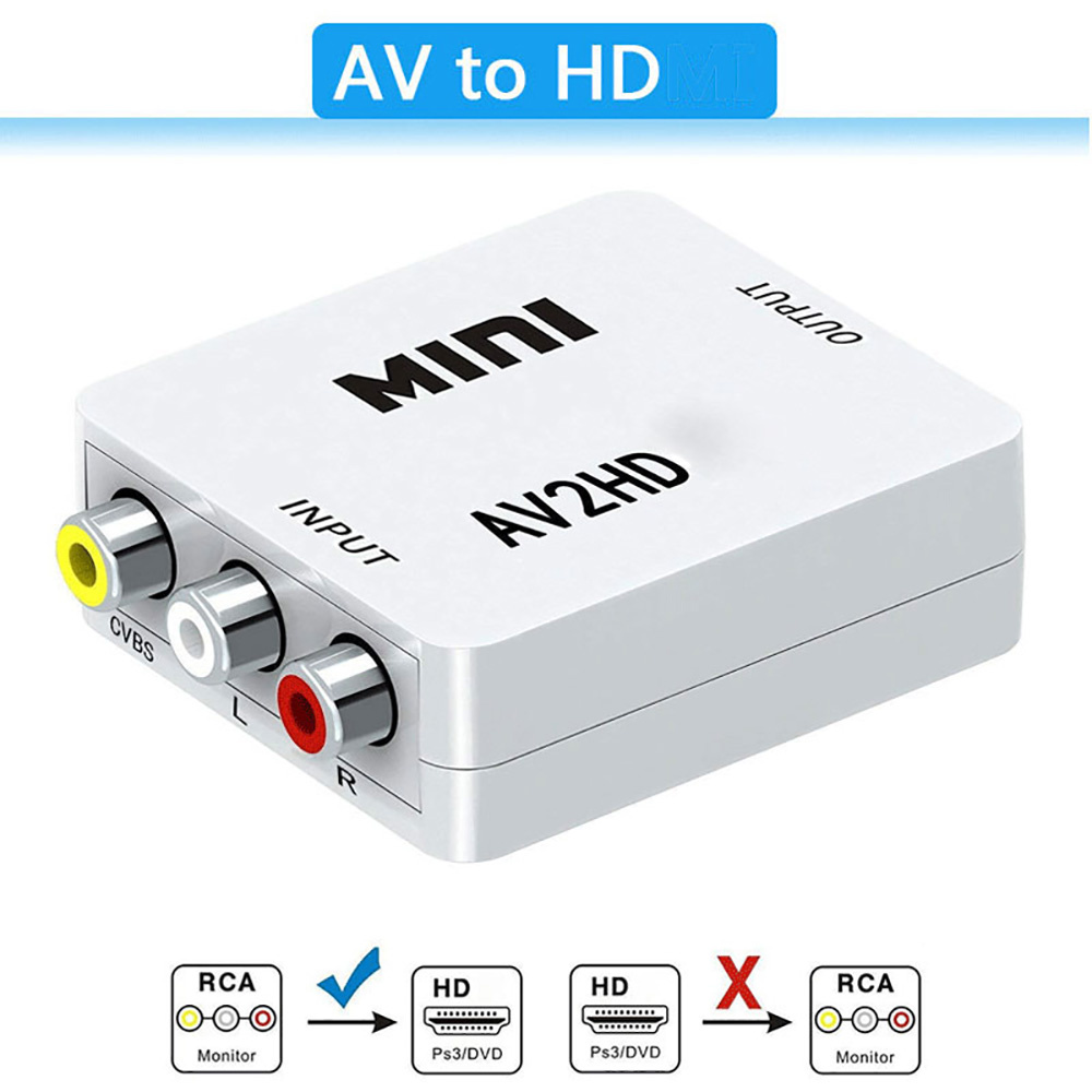 HDMI-совместимый AV RCA адапте – обзор и цена Composite Rca Cable