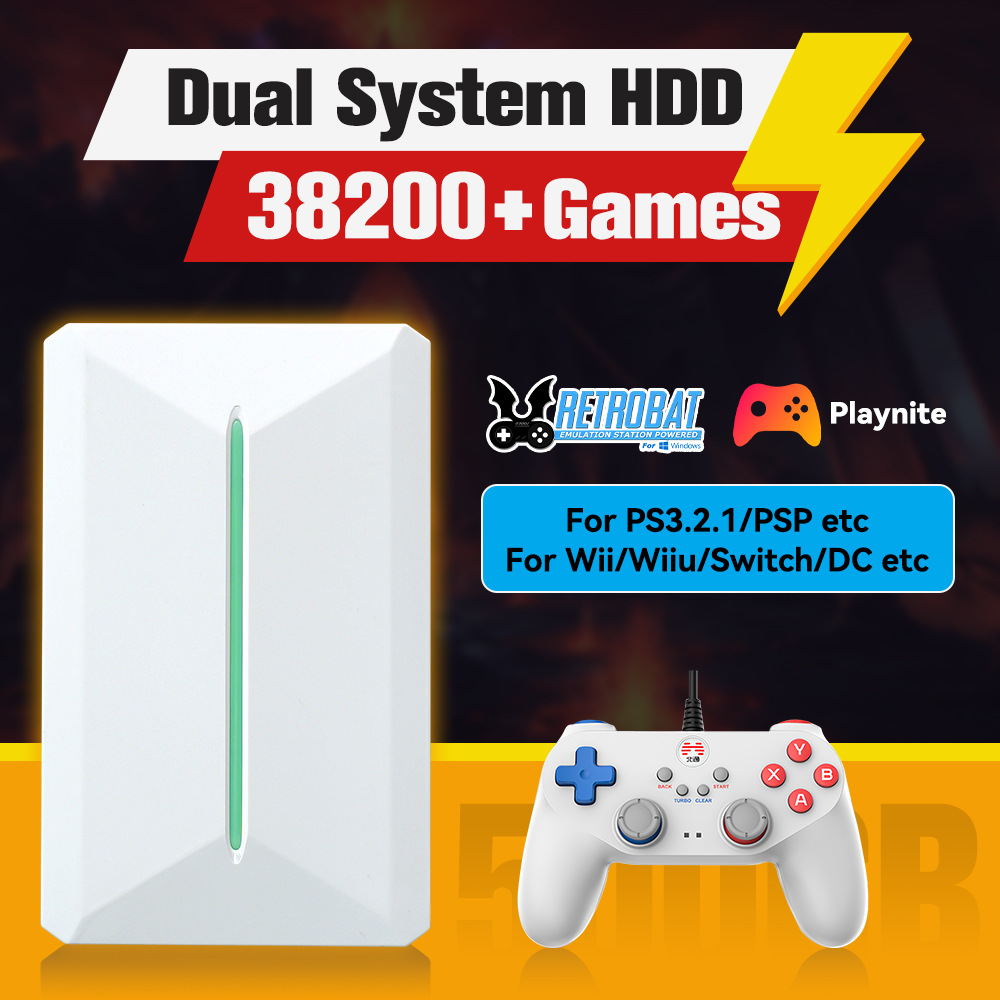 Retrobat&Playnite System HDD Р – обзор и цена Retro Gaming Os