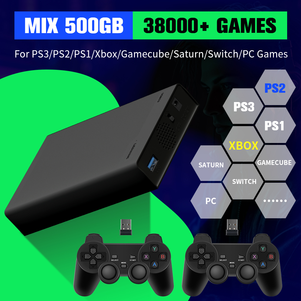 Игровой жесткий диск на 500 ГБ – обзор и цена Retro Gaming Emulator Console
