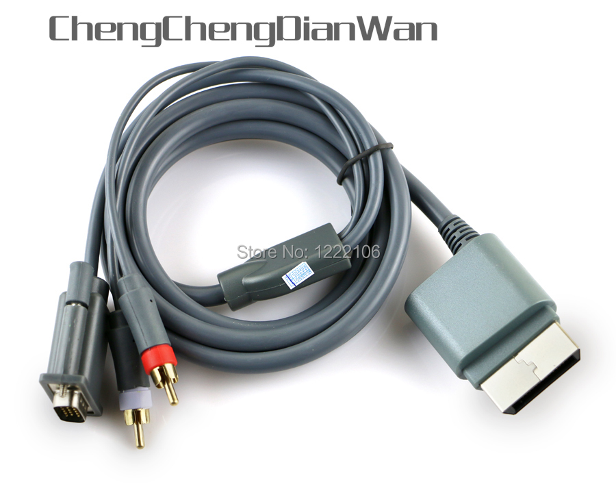 1 шт. для XBOX 360, кабель для – обзор и цена Composite Rca Cable