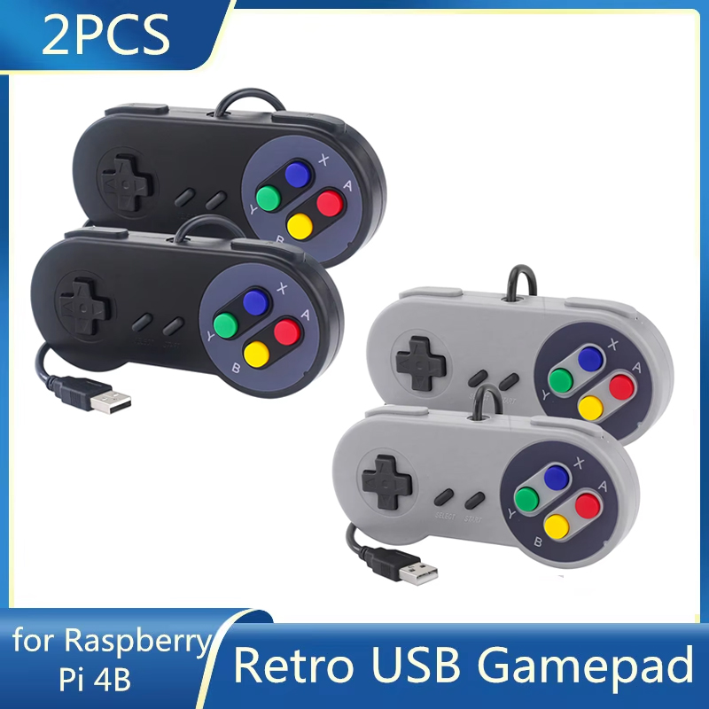 2 шт. USB-геймпады, ретро-джой – обзор и цена Raspberry Pi Retropie