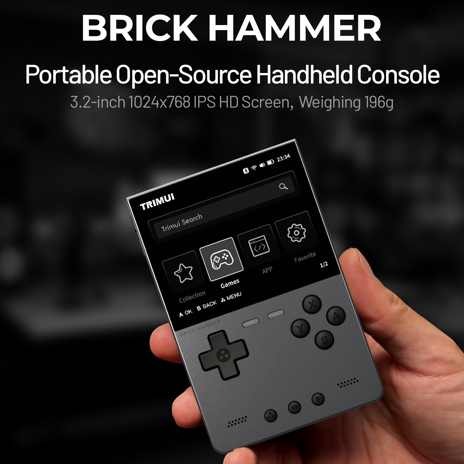 TRIMUI BRICK HAMMER Ретро порт – обзор и цена Retro Gaming Linux