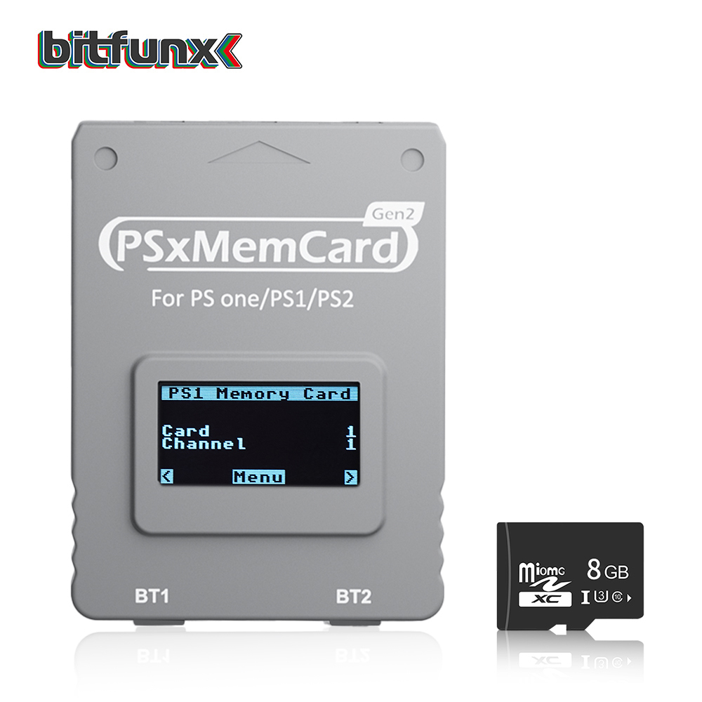Магазин Bitfunx PSxMemCard Gen – обзор и цена Memory Card Ps1