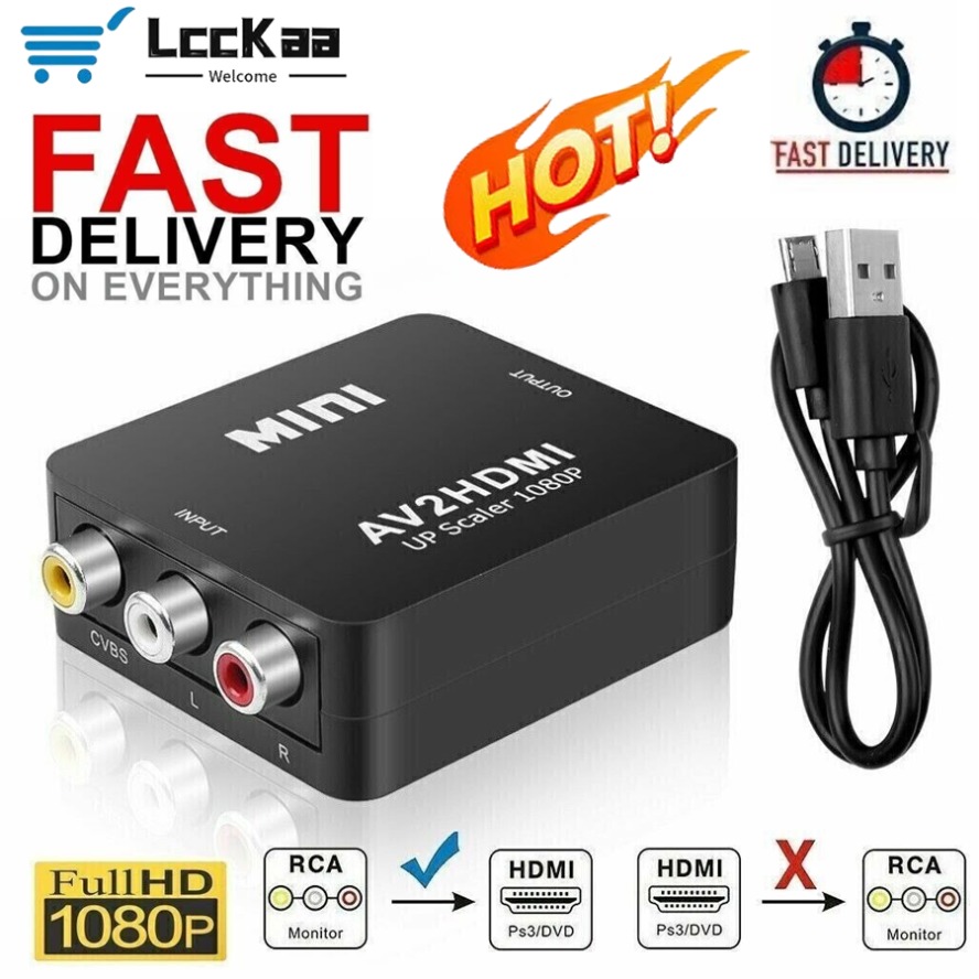 Адаптер, совместимый с AV-HDMI – обзор и цена Composite Rca Cable