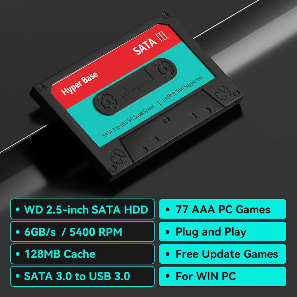 Внешний жесткий диск 2 ТБ для  – обзор и цена Retro Gaming Emulator Console