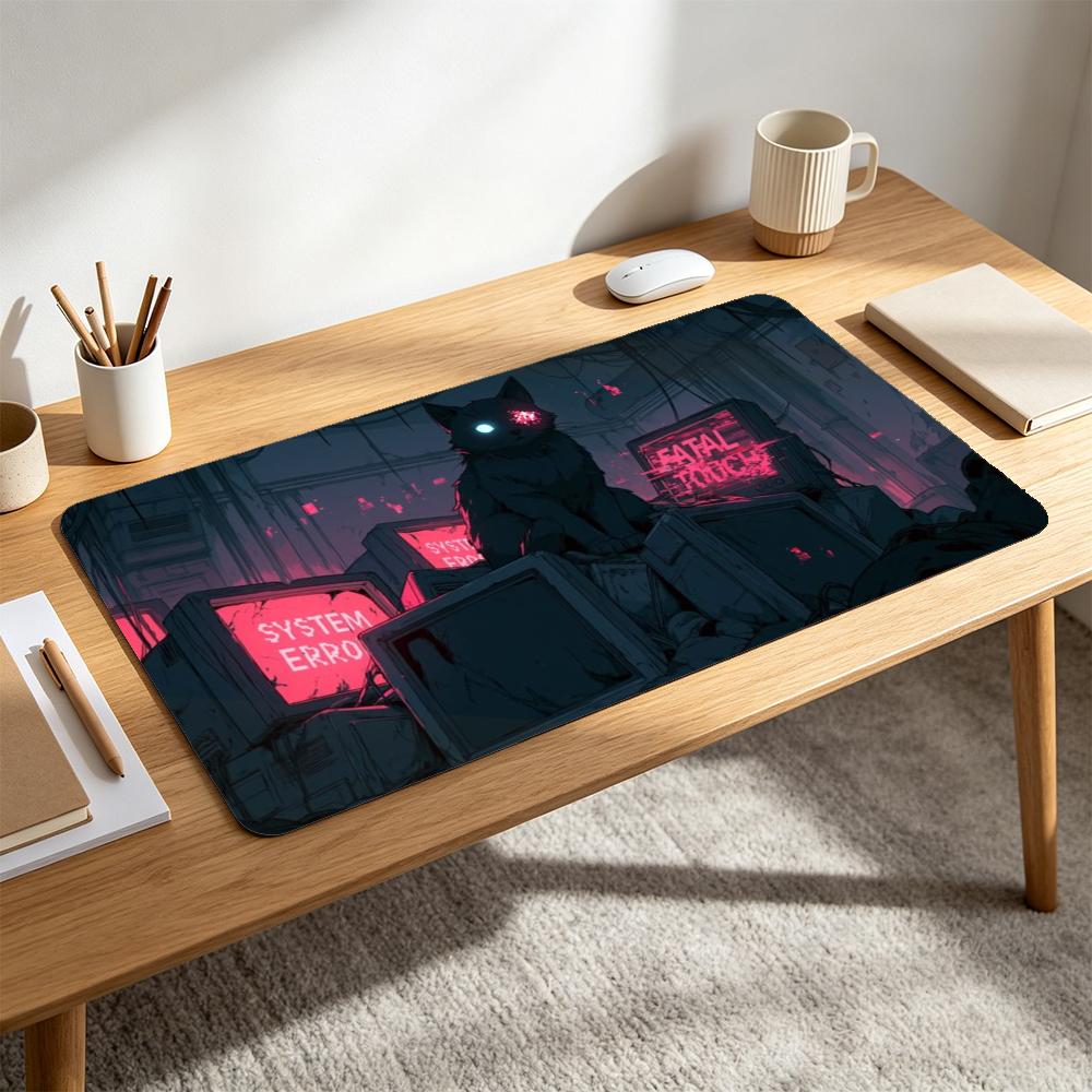 Киберпанк-коврик для мыши «Чёр – обзор и цена Retro Gaming Desk